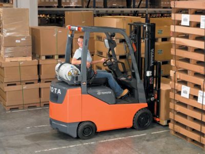 Internal Combustion Cushion Tires Forklift Rentals