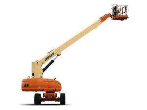 Studio image of a JLG 800 Series Telescopic Boom Lift