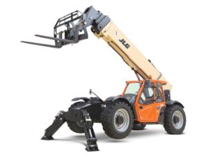 Telehandler studio shot