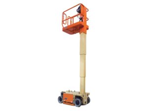 JLG 1230 ES Mast Lift studio shot