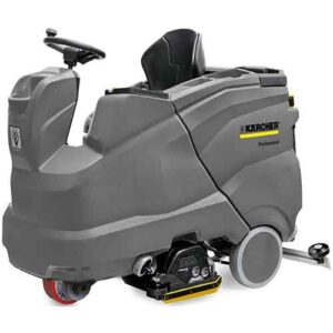Studio image of a Karcher B 150 R BP Ride-On Scrubber