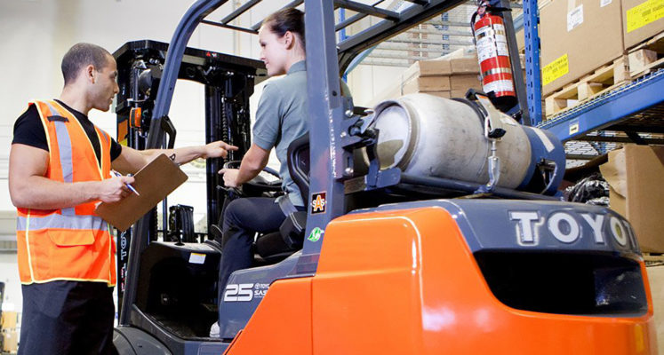 Forklift Training - Toyota MHS