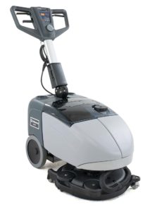Studio image of an Advance SC351 Walk-Behind Scrubber