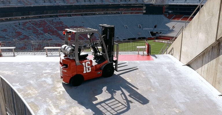 Blog post - Toyota Forklifts and College Football? You bet!
