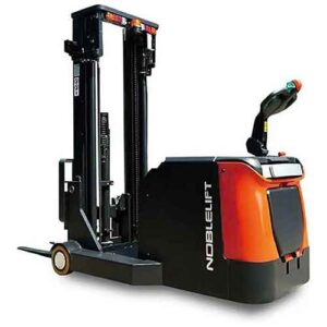 Studio image of a Noblelift Electric Counterweight Stacker with 2000-4000 lb capacity