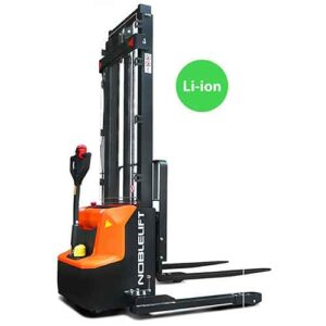 Noblelift Lithium-ion Straddle Stacker (2600 lb. capacity)