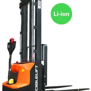 Noblelift lithium-ion straddle stacker