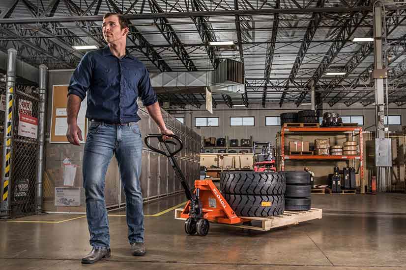 How To Use a Pallet Jack the Correct Way