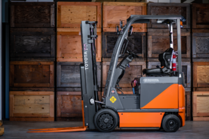 Toyota’s electric forklifts tackle all your material handling needs.
