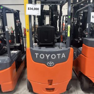 Toyota 4‑Wheel Electric Cushion Forklift