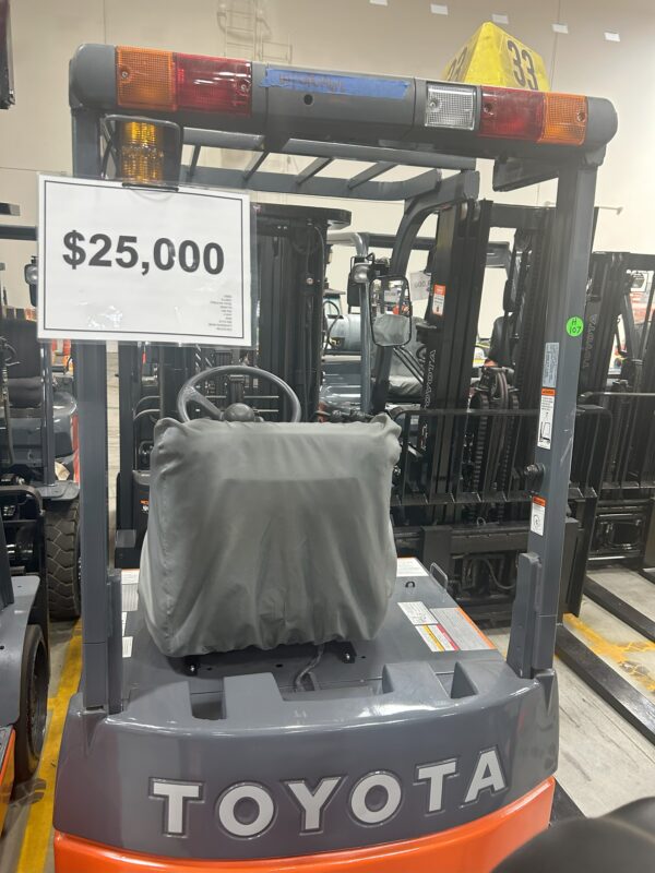 Toyota 4-Wheel Electric Cushion Forklift