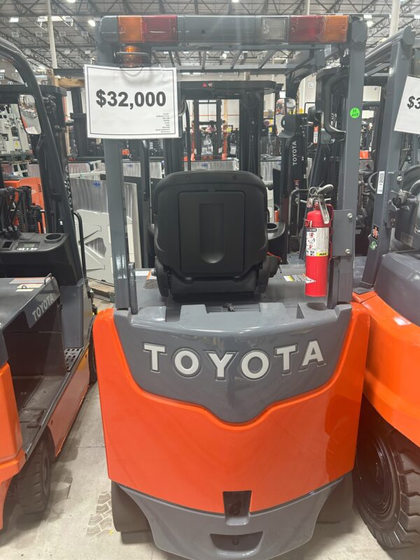 Toyota 4‑Wheel Electric Cushion Forklift